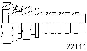 英管內螺紋球面22111系列